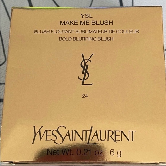 YSL Make Me Blush Bold Blurring Blush Powder ~ 24 Suave Sunstone - Picture 2 of 4